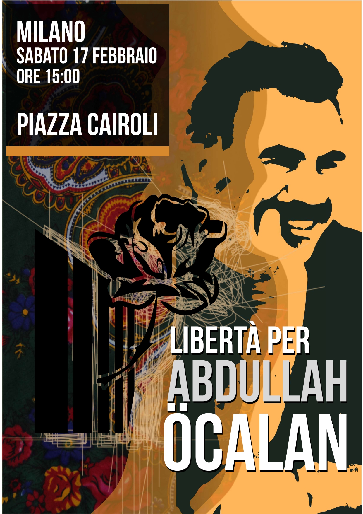 Al momento stai visualizzando Libertà per Ocalan – CORTEO