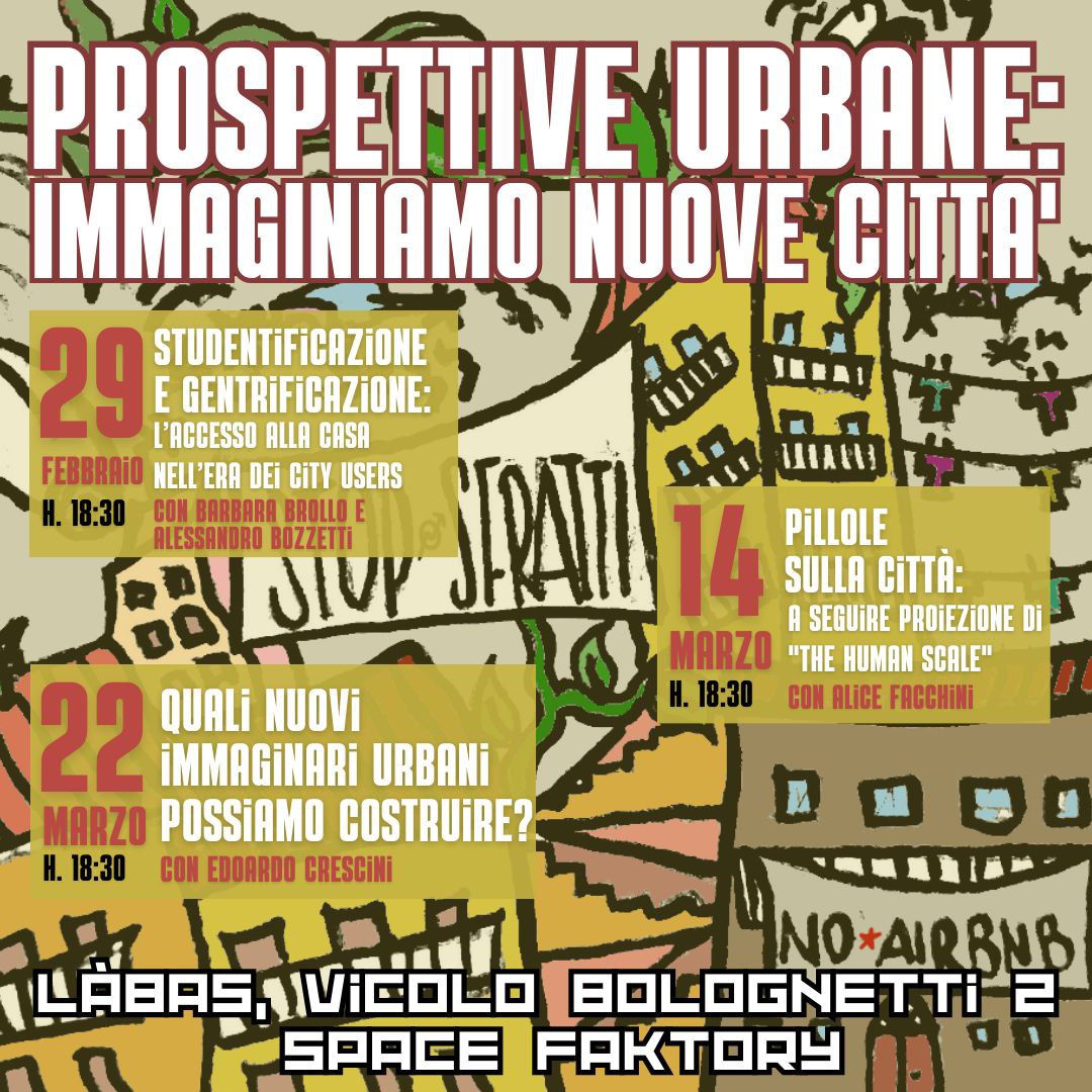 Al momento stai visualizzando PROSPETTIVE URBANE – Primo incontro