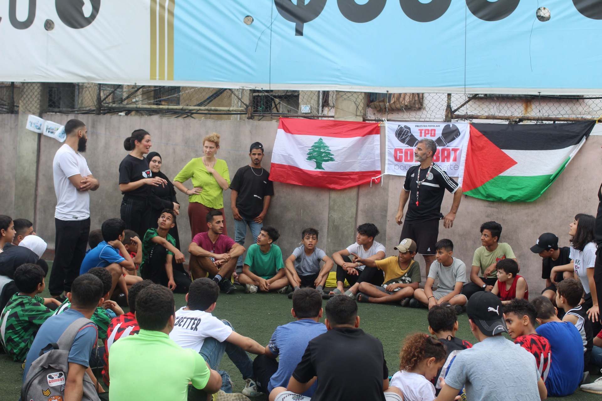 Al momento stai visualizzando Dal campo profughi di Shatila in Libano – a cura della delegazione di Boxe TPO