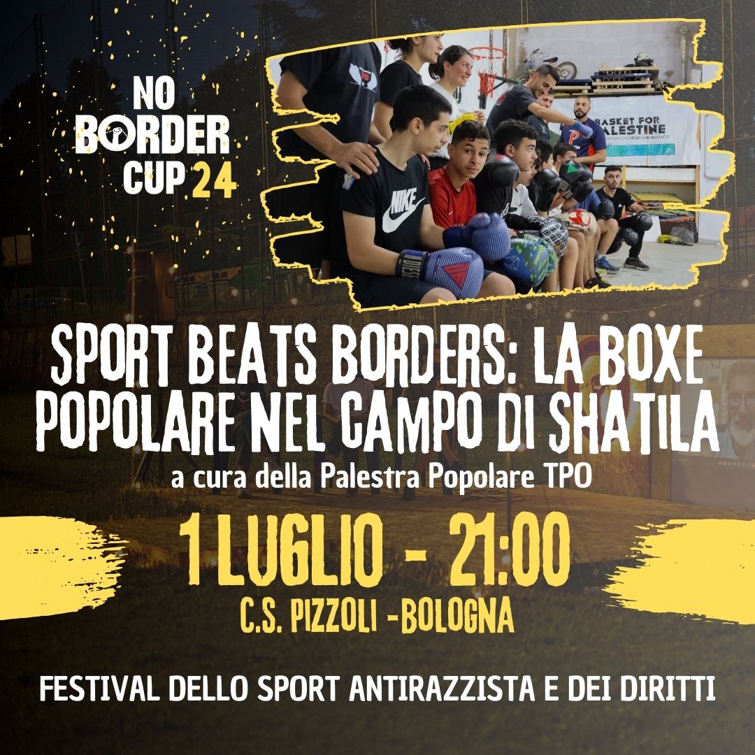 Sport Beats Borders: la palestra popolare TPO nel campo di Shatila