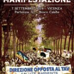 In direzione opposta al TAV - manifestazione a Vicenza