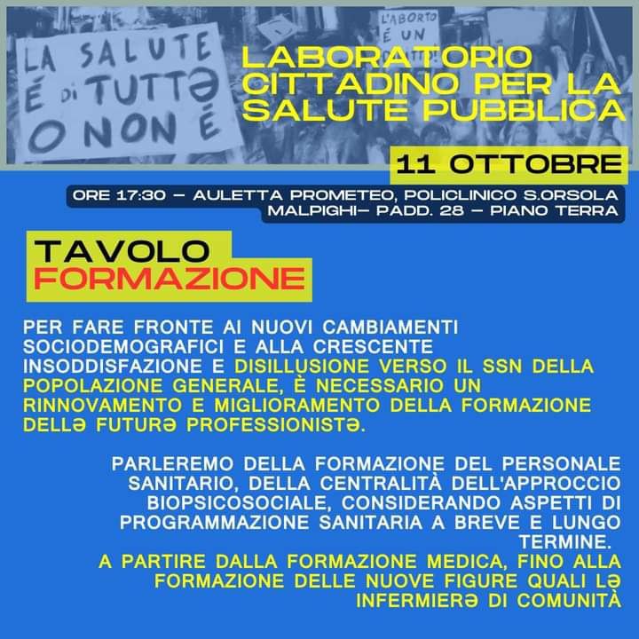 Tavolo Formazione