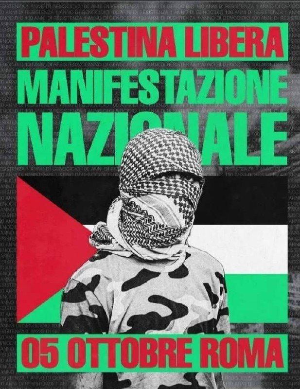 Al momento stai visualizzando Palestina libera – manifestazione nazionale