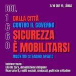 Sicurezza è mobilitarsi - dalla città contro il governo