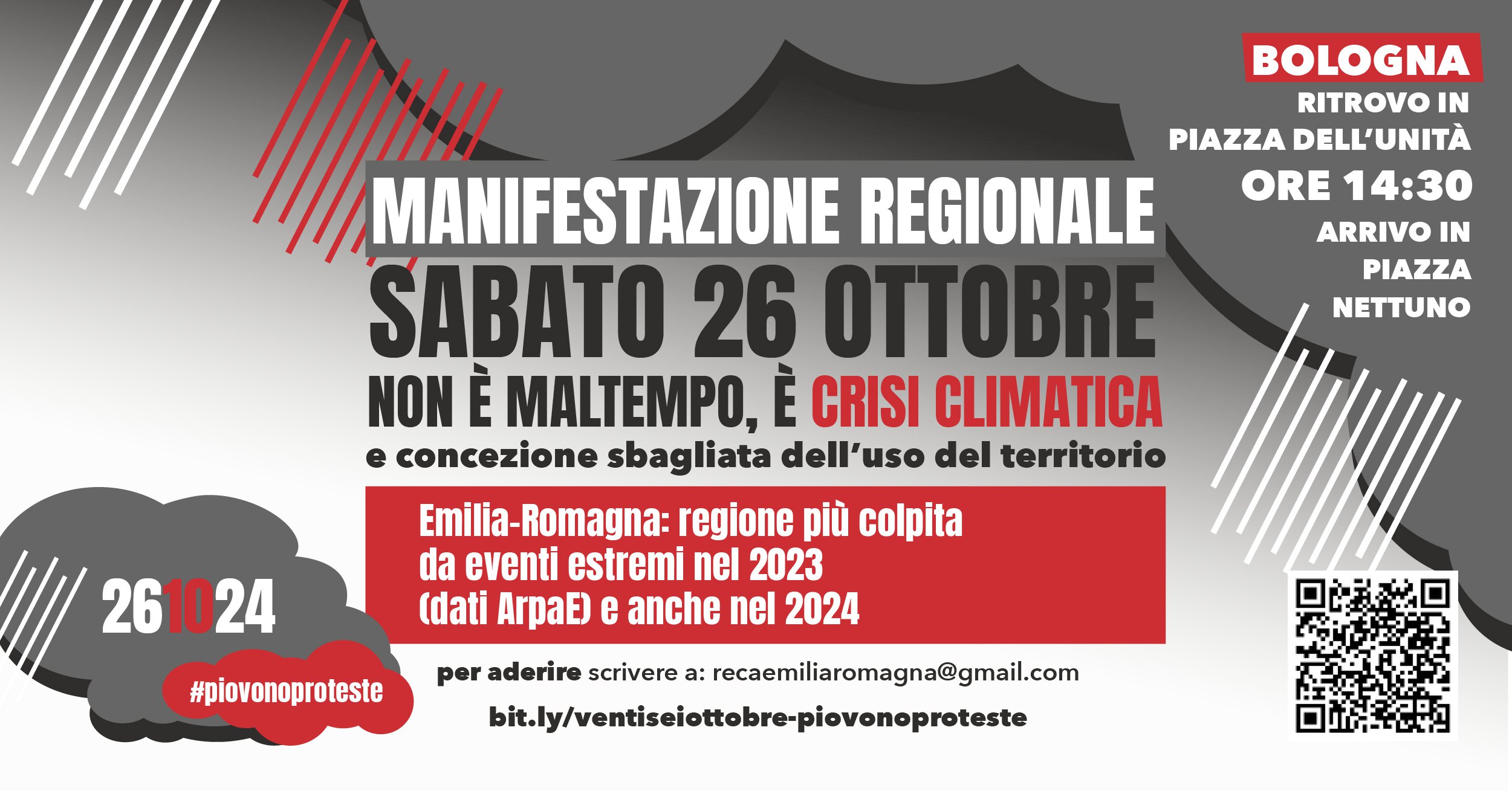 Al momento stai visualizzando Manifestazione regionale – non è maltempo, è crisi climatica