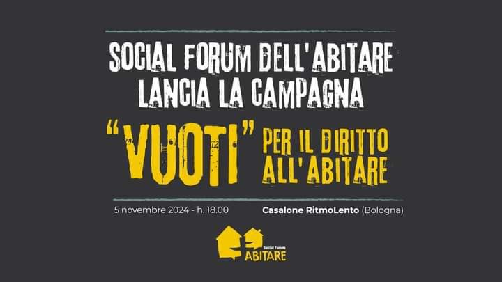 Assemblea Social Forum Bologna