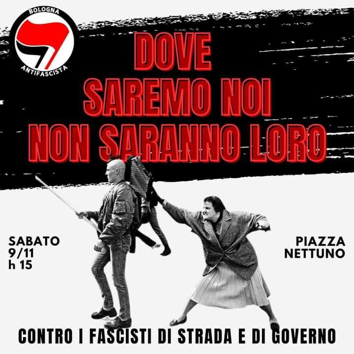 Dove saremo noi non saranno loro