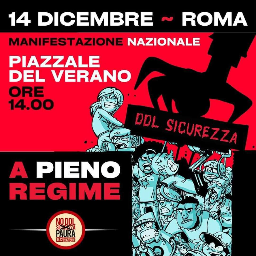 Al momento stai visualizzando Manifestazione nazionale No DdL Sicurezza