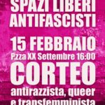 Spazi liberi antifascisti - manifestazione