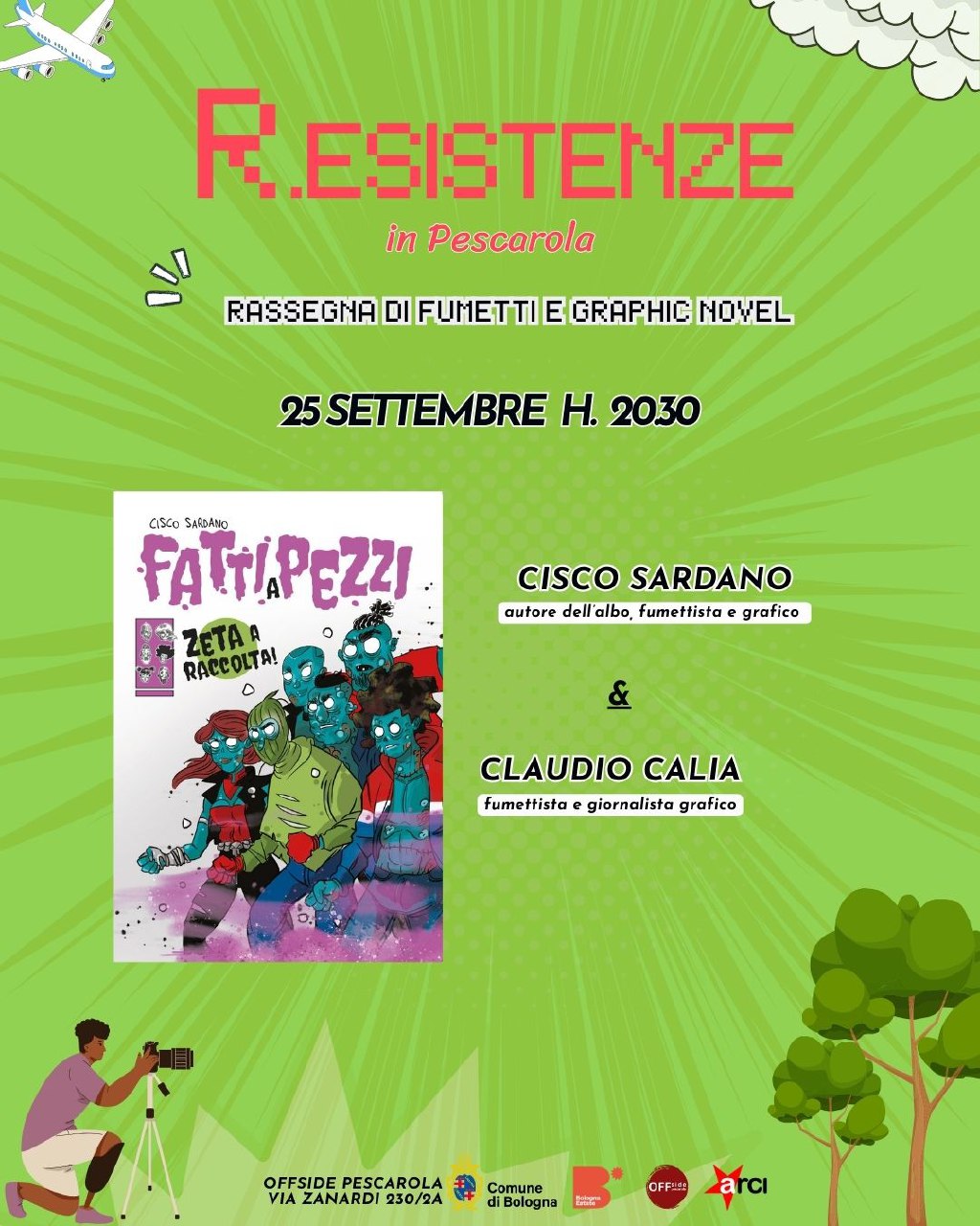 Presentazione di Fatti a pezzi (Zeta a raccolta!) - OffSide Pescarola