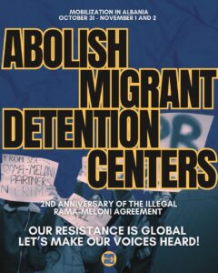 Read more about the article From Albania to Europe: abolish migrant detention centres