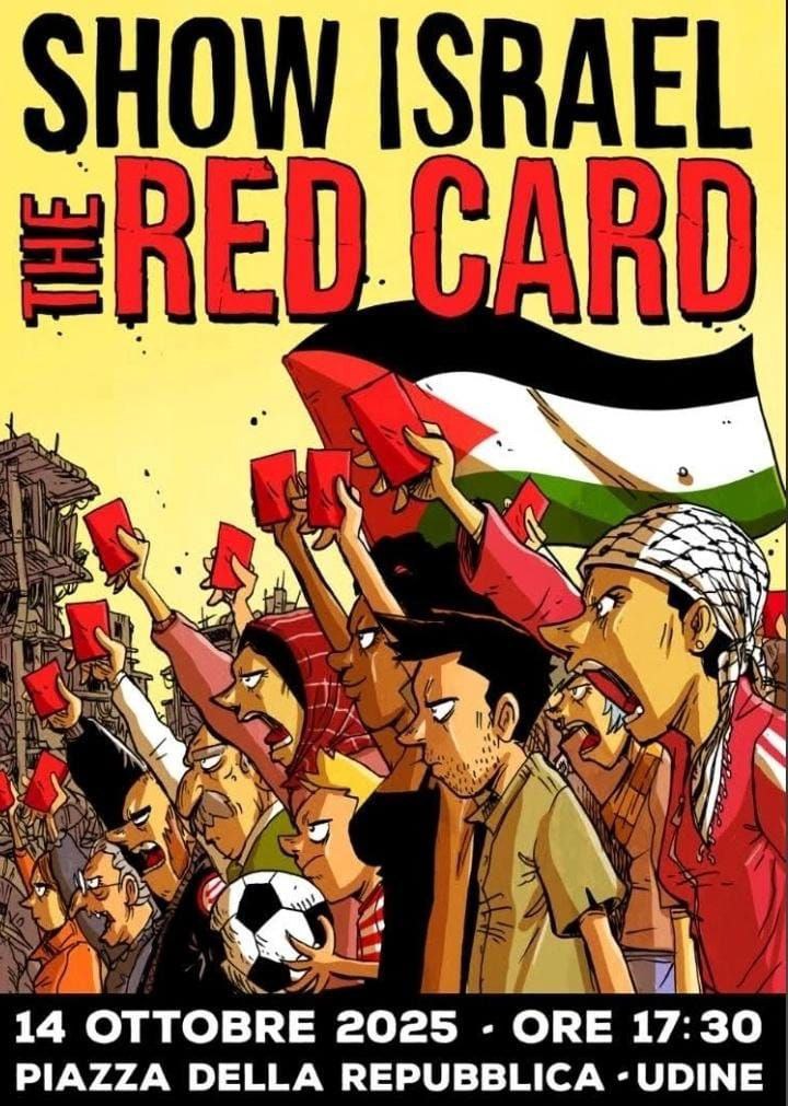 Show Israel the Red Card