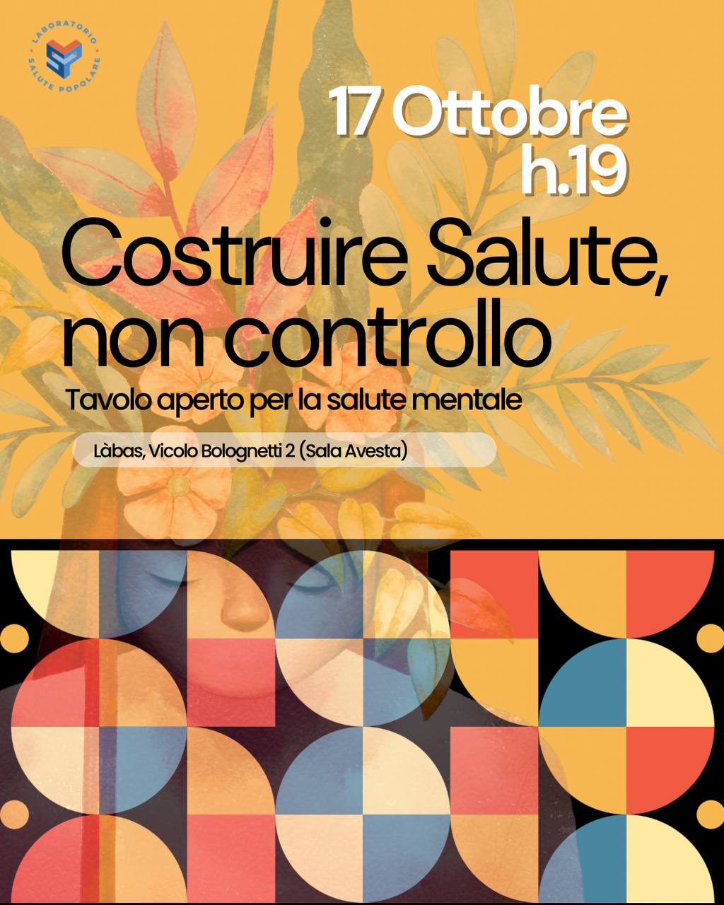 Costruire salute, non controllo - Tavolo aperto per la salute mentale