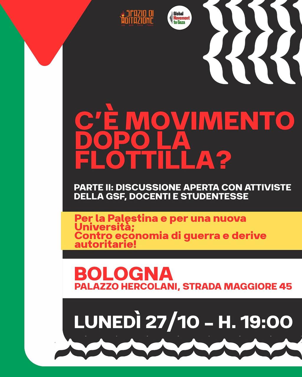 C'è movimento dopo la Flotilla?