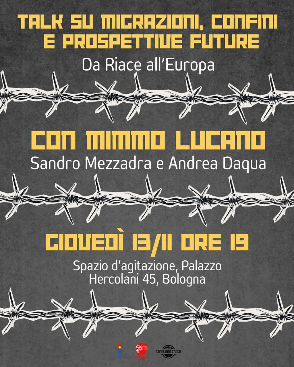 Al momento stai visualizzando Talk su migrazioni, confini e prospettive europee. Da Riace all’Europa