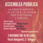 La crisi è aperta. La lotta è la chiave per costruire l’uscita.