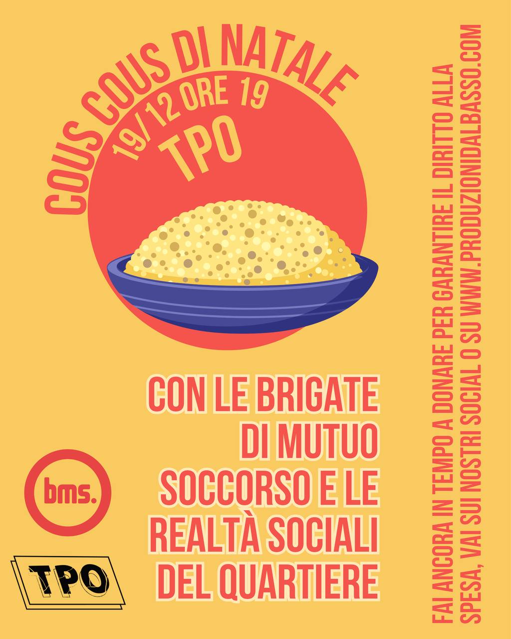 Natale con le Brigate di Mutuo Soccorso