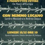 Talk su migrazioni, confini e prospettive future. Da Riace all'Europa
