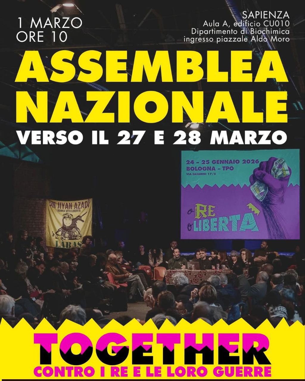 Scopri di più sull'articolo Assemblea nazionale verso il 27 e 28 marzo