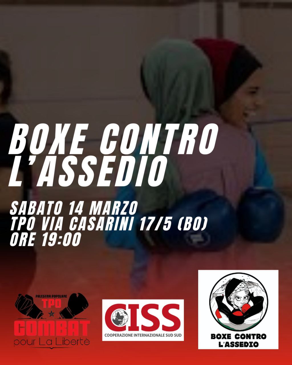Boxe contro l'assedio