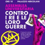 Assemblea universitaria Contro i re e le loro guerre