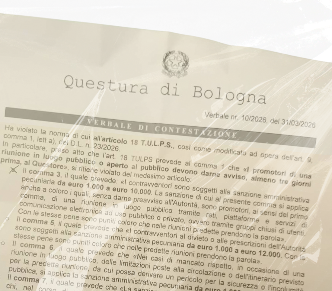 Scopri di più sull'articolo Quanto costa la libertà? 0 € signor Prefetto