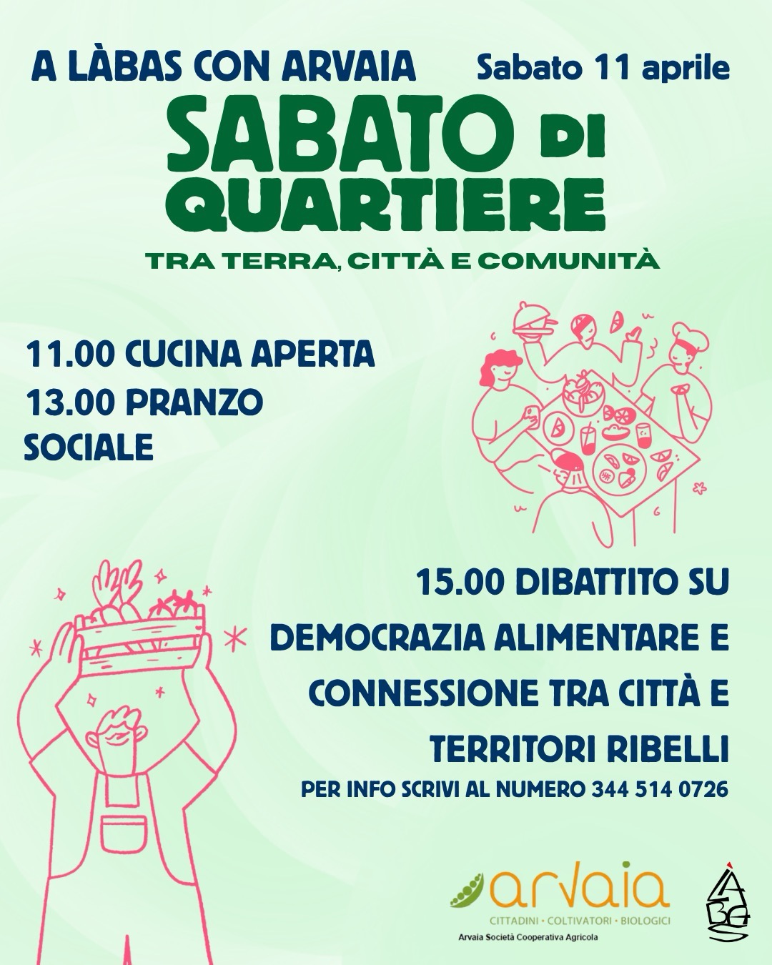 Sabato di quartiere tra terra, città e comunità