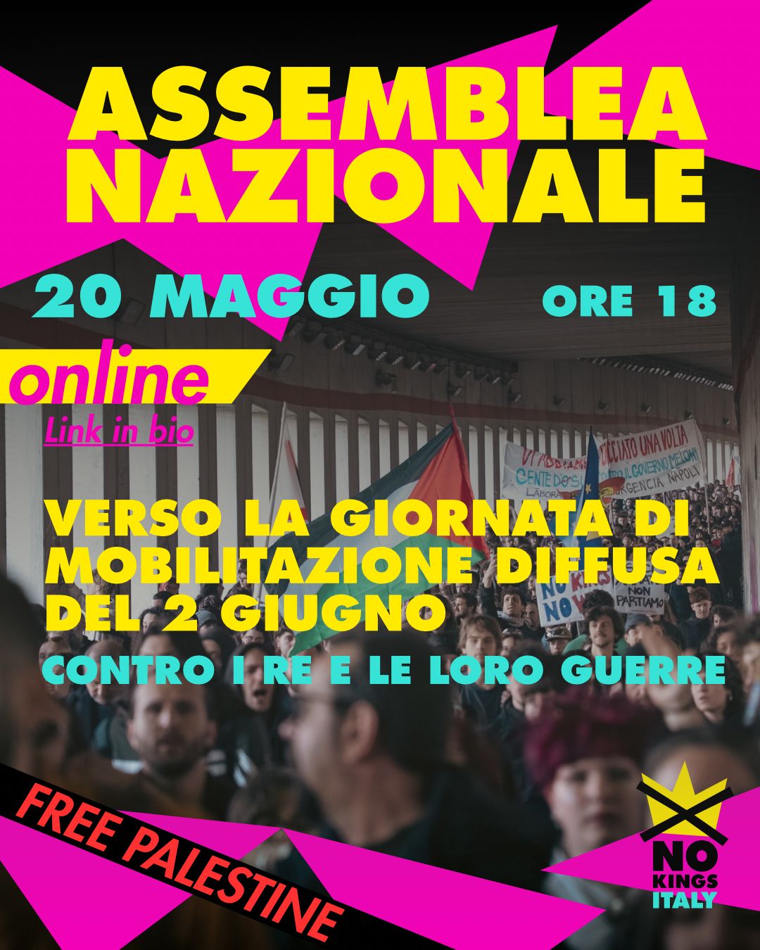 Assemblea nazionale online No Kings