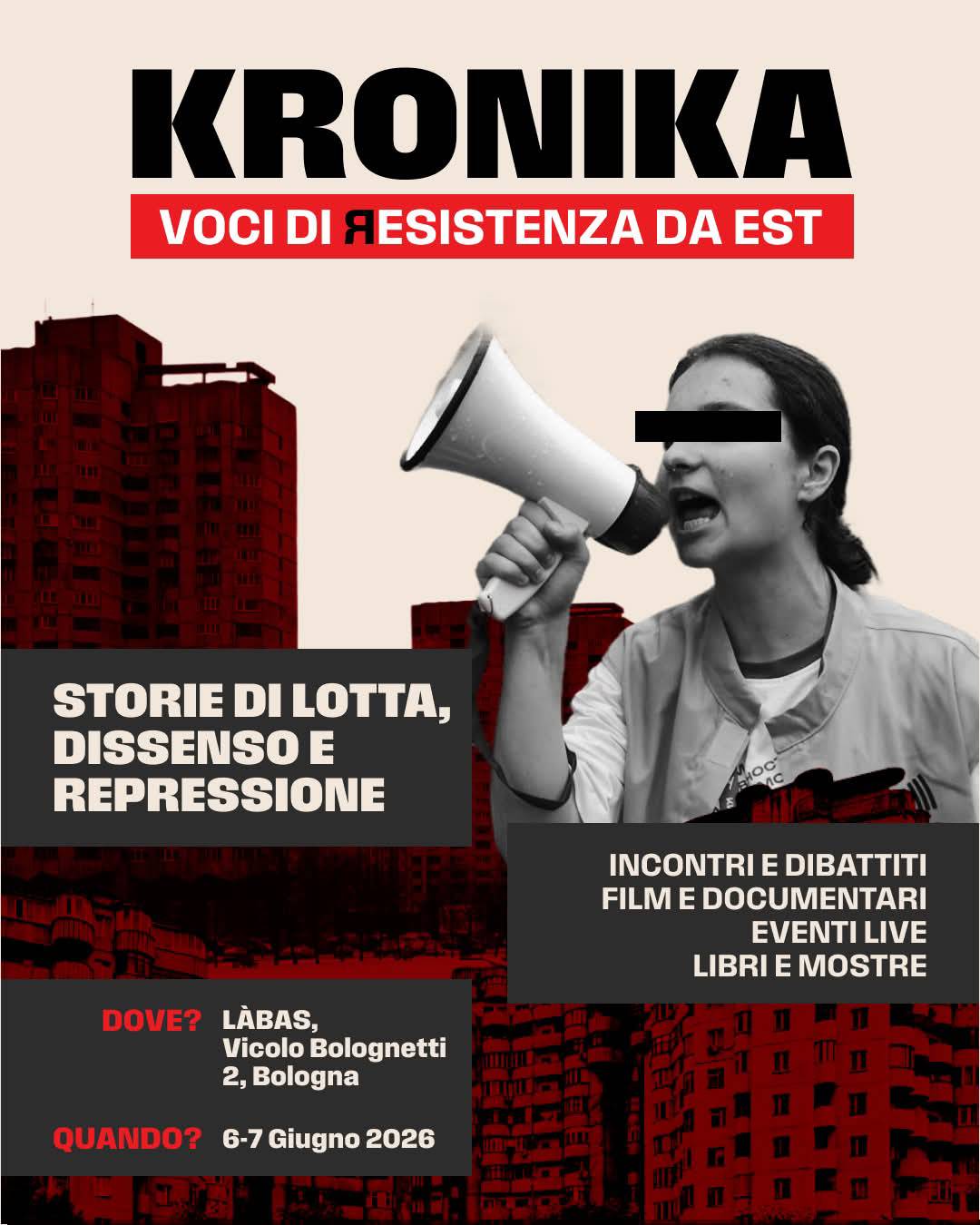 Al momento stai visualizzando Kronika – voci di resistenza da est
