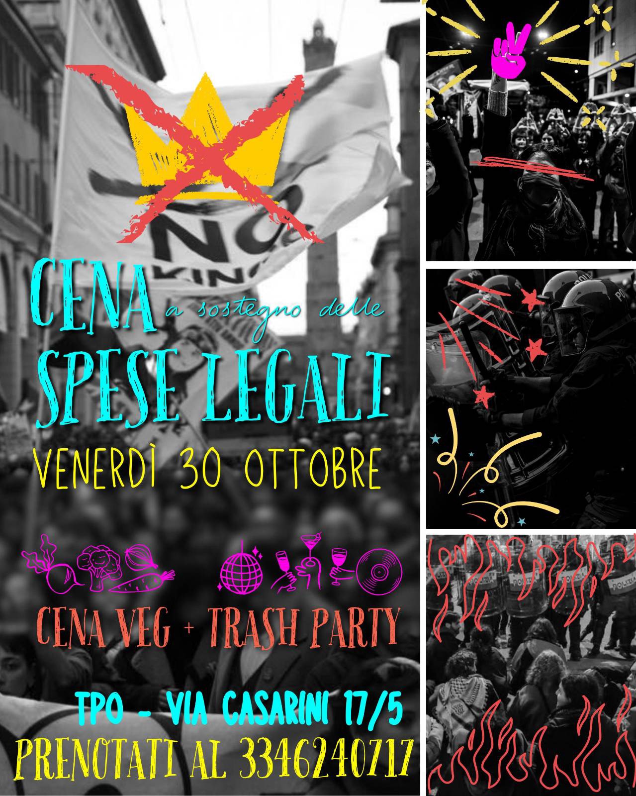 Cena per le spese legali